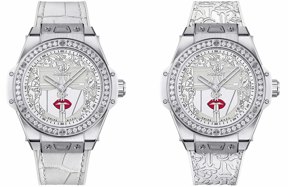 宇舶表大爆炸一鍵馬克費(fèi)列羅黑白系列