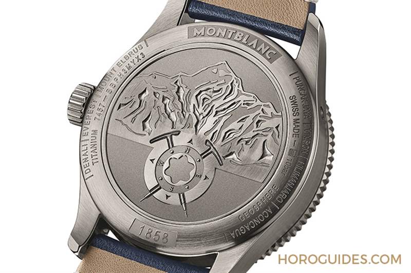 MONTBLANC - 冷光、冰藍與專業(yè)：風(fēng)格型男工具表三大標(biāo)配｜萬寶龍1858 Geosphere腕表