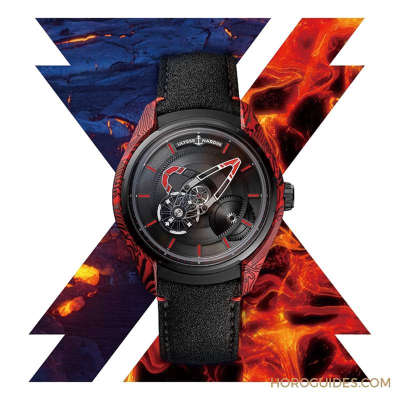 ULYSSE NARDIN - 冰火交鋒釋放躁動天性｜雅典表Freak X巖漿腕表、冰川腕表