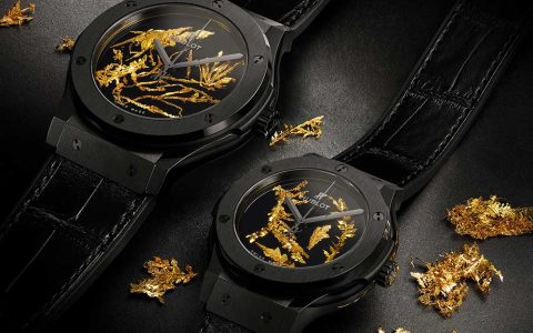 宇舶經典融合金水晶，獨特的藝術作品