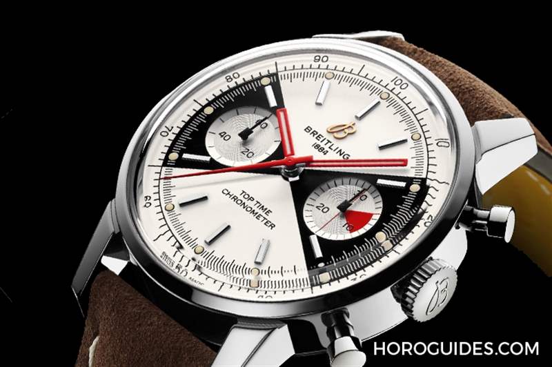 BREITLING - 藏家必愛！ 少見的Zorro表盤｜百年靈Top Time計(jì)時(shí)碼表