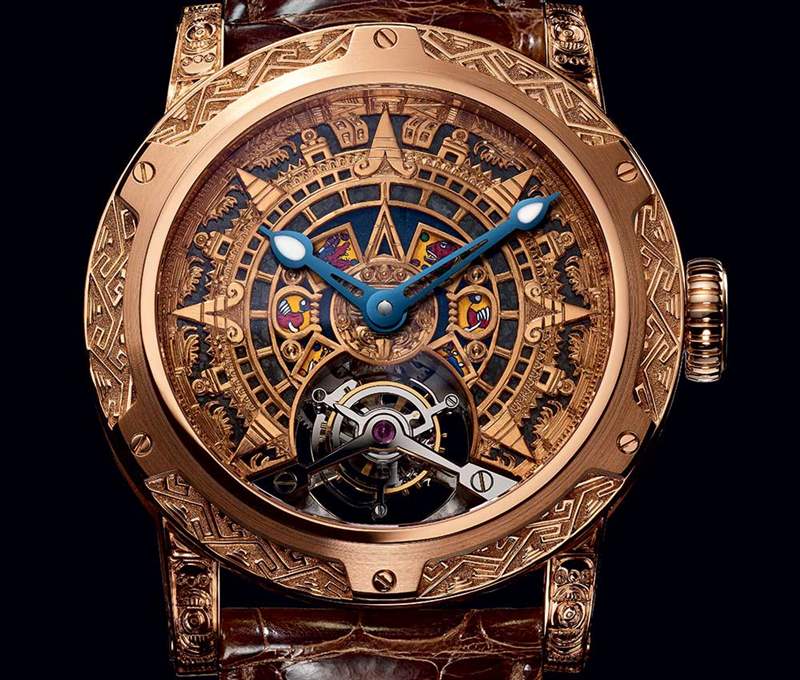 路易·莫伊內(nèi)特只有墨西哥表盤特寫