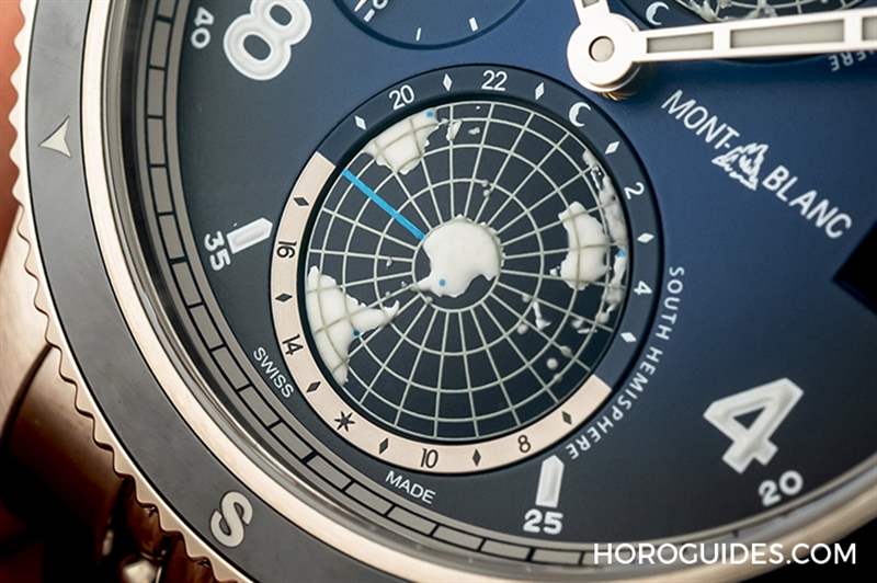 MONTBLANC - 冷光、冰藍與專業(yè)：風(fēng)格型男工具表三大標(biāo)配｜萬寶龍1858 Geosphere腕表