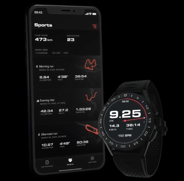 TAG HEUER - 制表工藝加持！ 泰格豪雅Connected智能表第三代