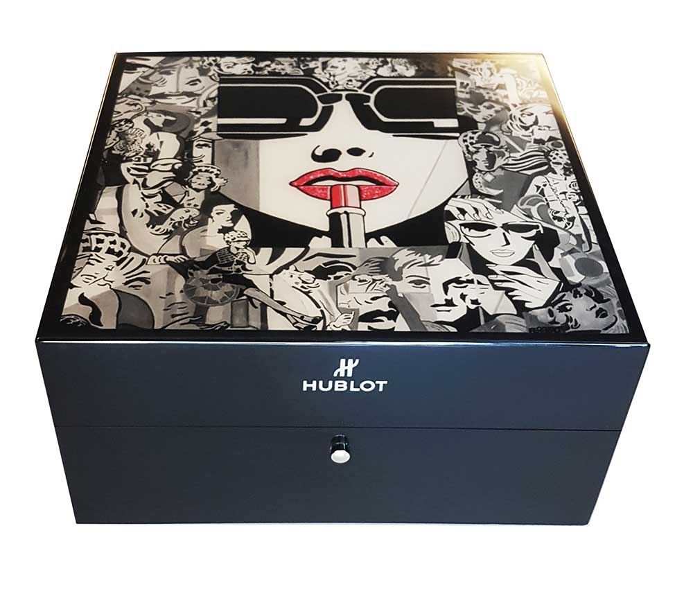 宇舶表大爆炸一鍵馬克費(fèi)列羅黑白盒