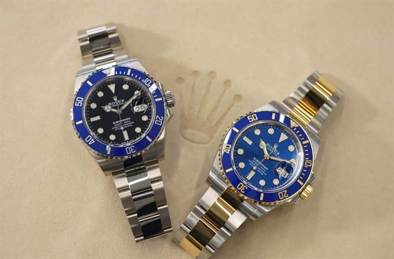 Rolex除了推出極有新鮮感的藍(lán)圈黑面Submariner Date之外，亦將既有的金鋼款式Ref. 116613