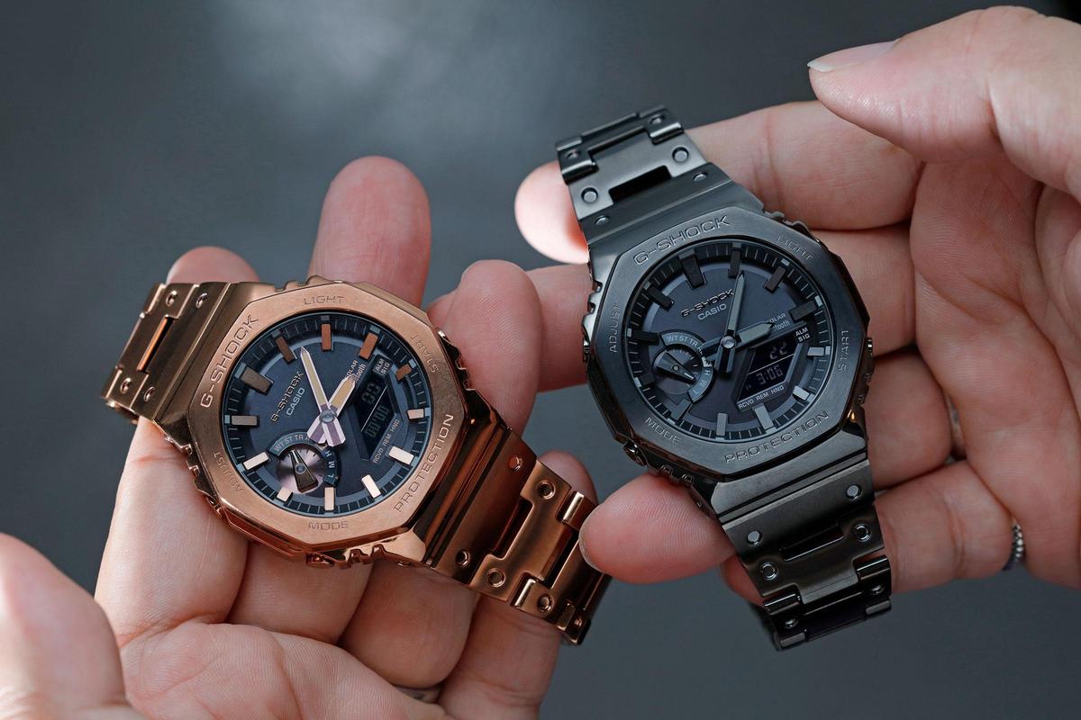 不用再第三方模改了！G-SHOCK發(fā)表GM-B2100「農(nóng)家橡樹」金屬版