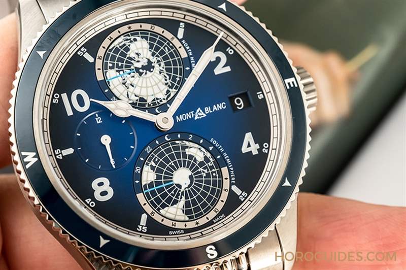 MONTBLANC - 冷光、冰藍與專業(yè)：風(fēng)格型男工具表三大標(biāo)配｜萬寶龍1858 Geosphere腕表