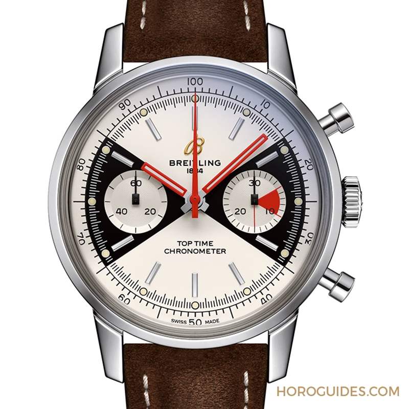 BREITLING - 藏家必愛！ 少見的Zorro表盤｜百年靈Top Time計(jì)時(shí)碼表