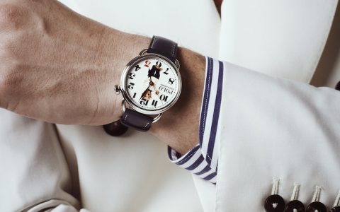 RALPH LAUREN 為 THE RAKE 'BEARFOOT NEGRONI BEAR' 手表