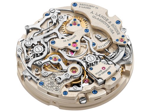 朗格·格拉蘇蒂1815雙秒針追針計(jì)時(shí)腕表——紀(jì)念撒克遜制表175年