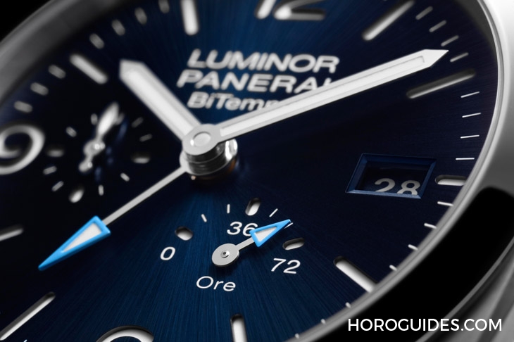 OFFICINE PANERAI - Panerai首次出現(xiàn)「BiTempo」字樣｜Panerai Luminor BiTempo PAM01360、PAM01361