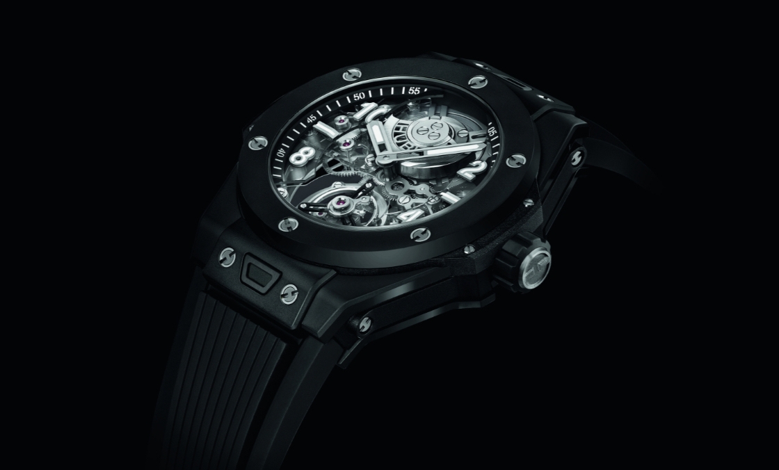 開創高性能復雜功能腕表的全新面貌宇舶大爆炸系列魔力黑陶瓷陀飛輪腕表