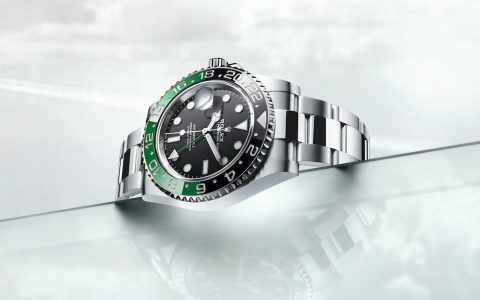 ROLEX勞力士｜全新GMT-Master II左手版首見黑綠圈配黑盤綠針