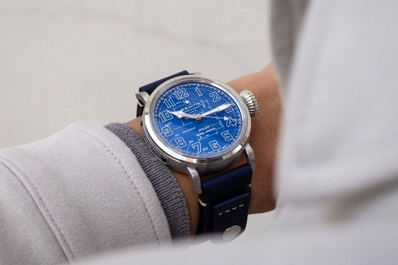 真力時飛行員 Type 20 飛行員藍圖 3