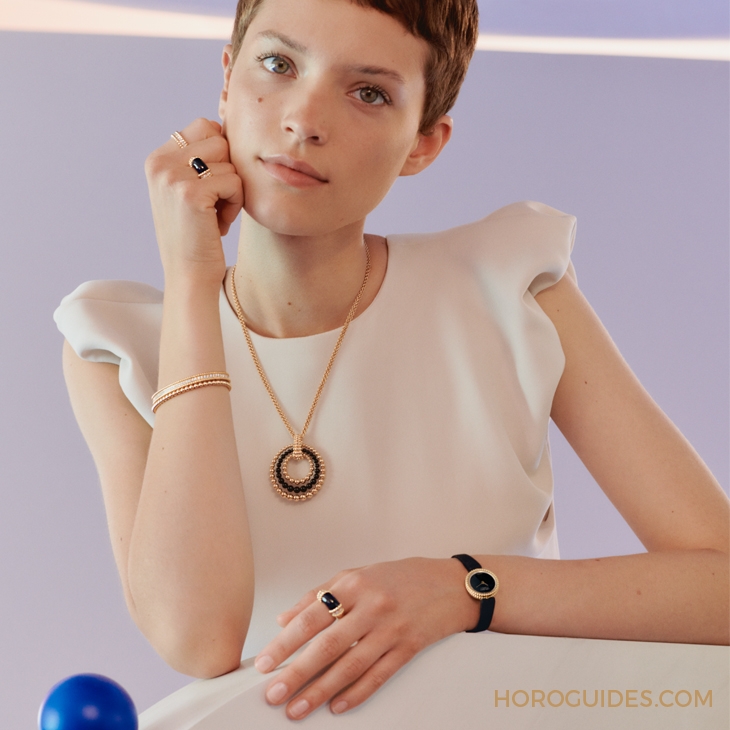 VAN CLEEF & ARPELS - 金質(zhì)圓珠的流光溢彩，歡欣愉快的時光軌跡：梵克雅寶Perlée系列腕表新作