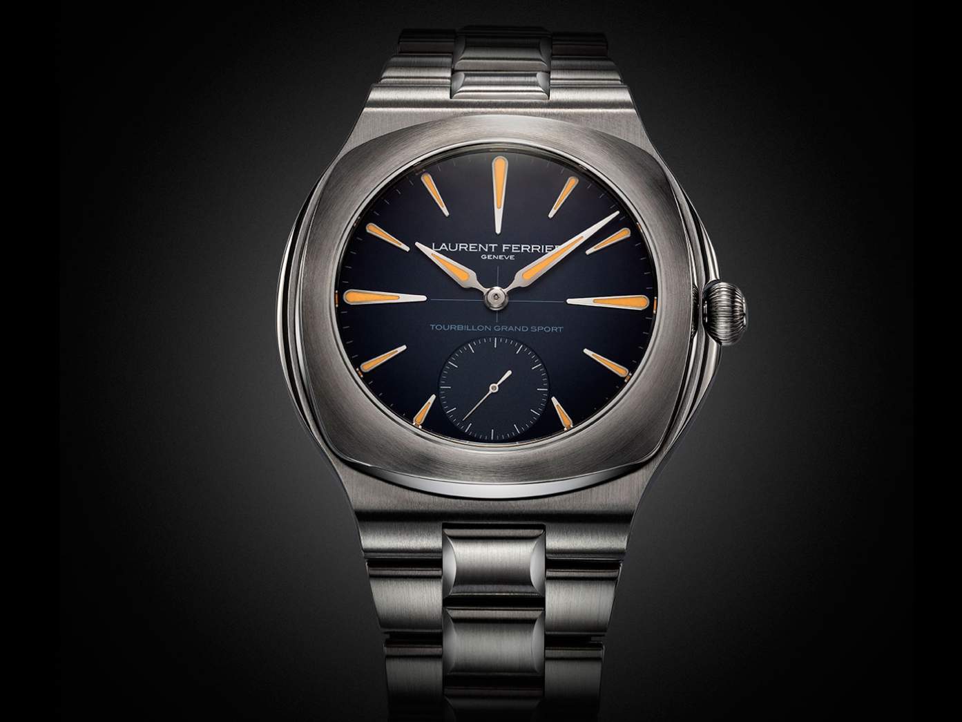 獨立制表商Laurent Ferrier推出陀飛輪Grand Sport鋼質表鏈腕表限量款12枚