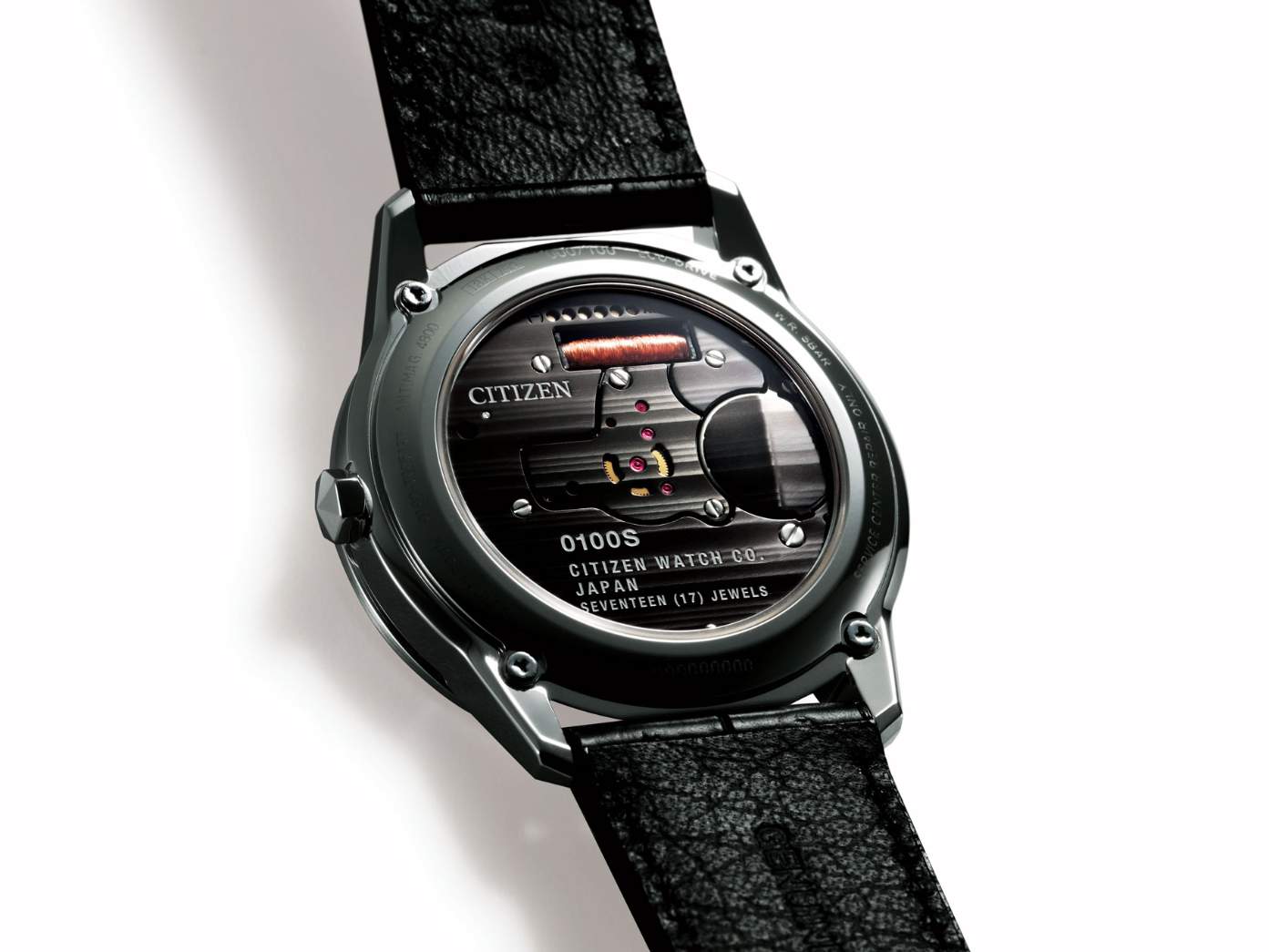 西鐵城限量版石英腕表0100時差每年精確到±1秒！