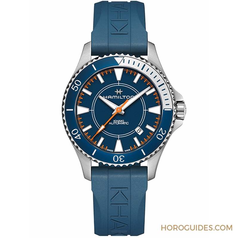 HAMILTON - 以無碳高速艇為靈感，Hamilton卡其海軍系列Scuba腕表特別版?