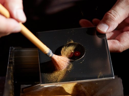 精工深藍色琺瑯盤-夜空中的月亮靈感設(shè)計