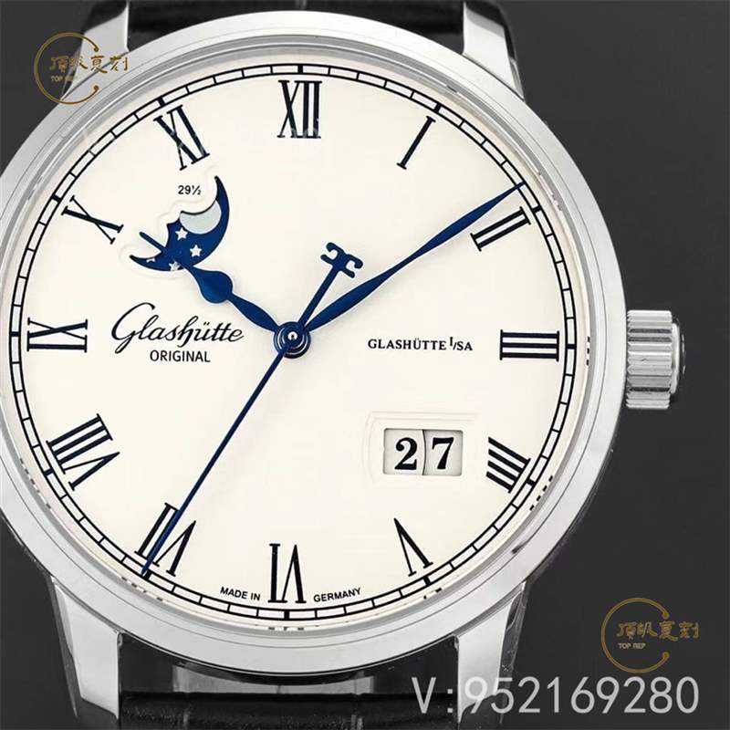 GL廠格拉蘇蒂參議員大日歷真月相復刻表做工怎么樣