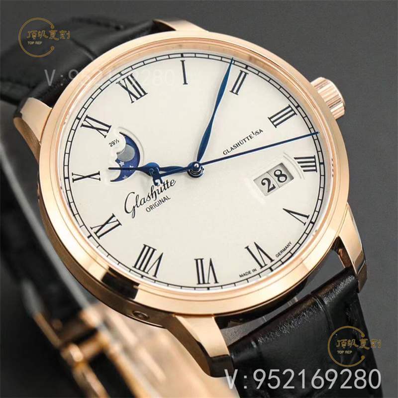 GL廠格拉蘇蒂參議員大日歷真月相復刻表做工怎么樣