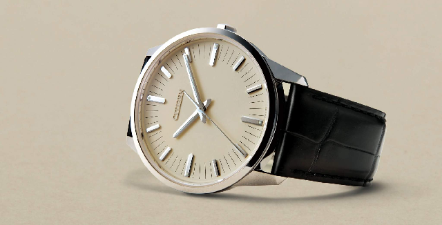 西鐵城限量版石英腕表0100時差每年精確到±1秒！