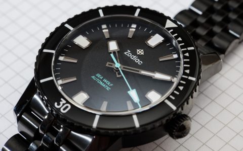 Zodiac Super Sea Wolf 53 黑色 ZO9276 手表上手