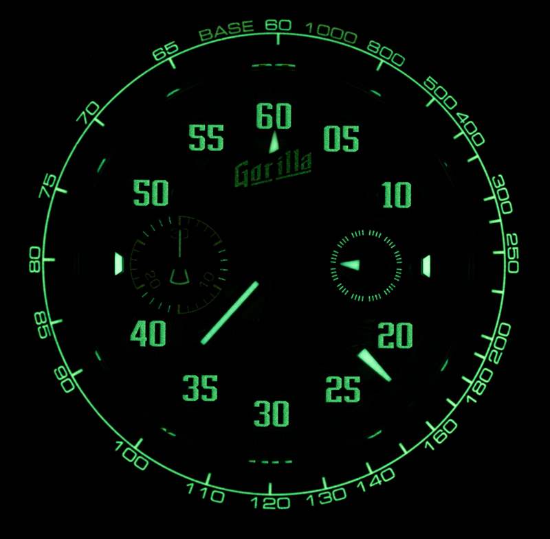 觀看評論：Gorilla Fastback Thunderbolt 計時碼表
