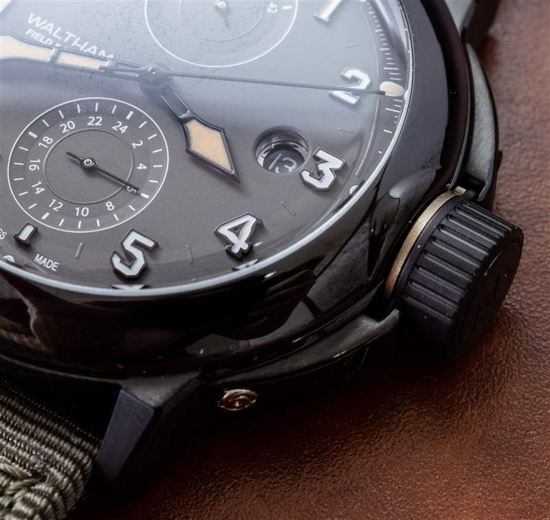 觀看評(píng)論：Waltham Field 和 Marine Dual Time Gunmetal Grey