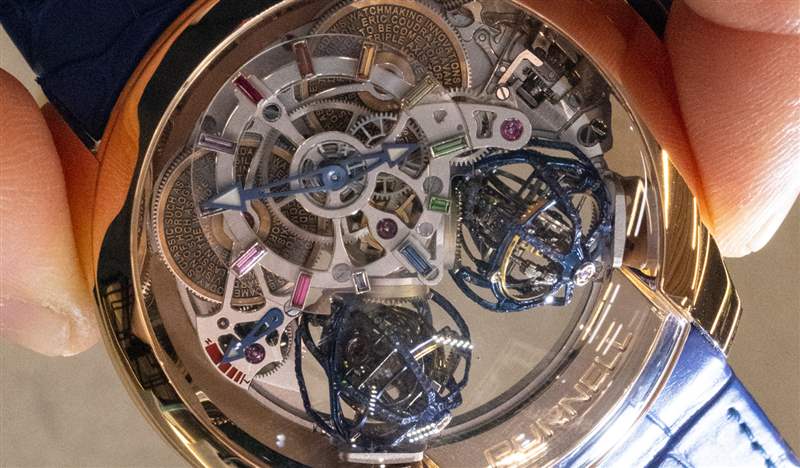 動手實(shí)踐：Purnell Escape II 雙球面陀飛輪手表