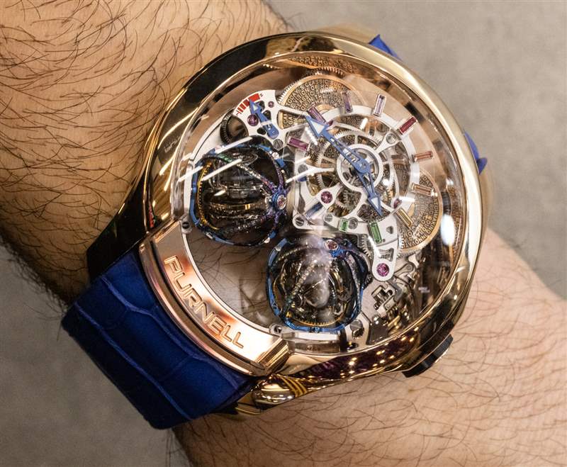 動手實(shí)踐：Purnell Escape II 雙球面陀飛輪手表