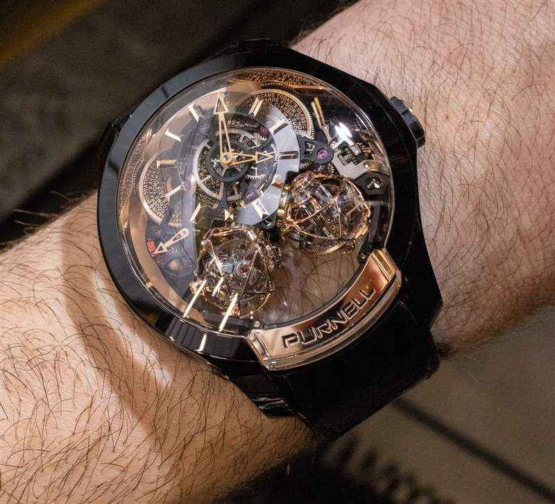 動手實(shí)踐：Purnell Escape II 雙球面陀飛輪手表