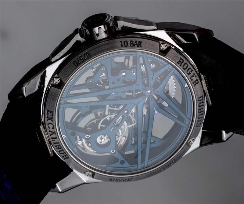 動(dòng)手操作：羅杰杜彼 Excalibur Tourbillon Cobalt Watch