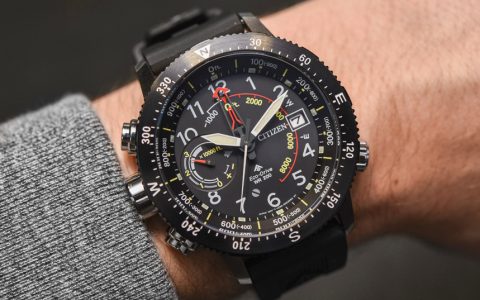 西鐵城 Promaster Altichron 手表更新為 2017 年動手