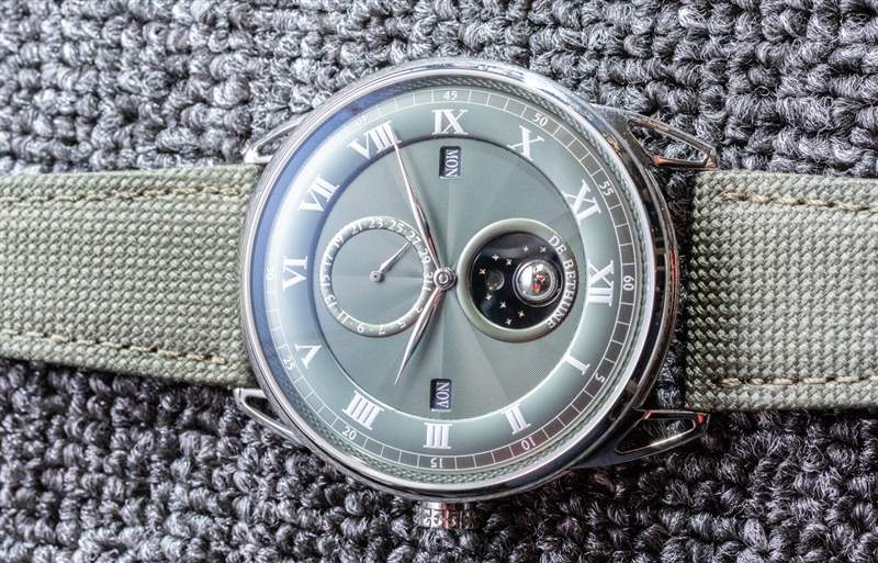 動手操作：De Bethune DB25 萬年歷綠色手表