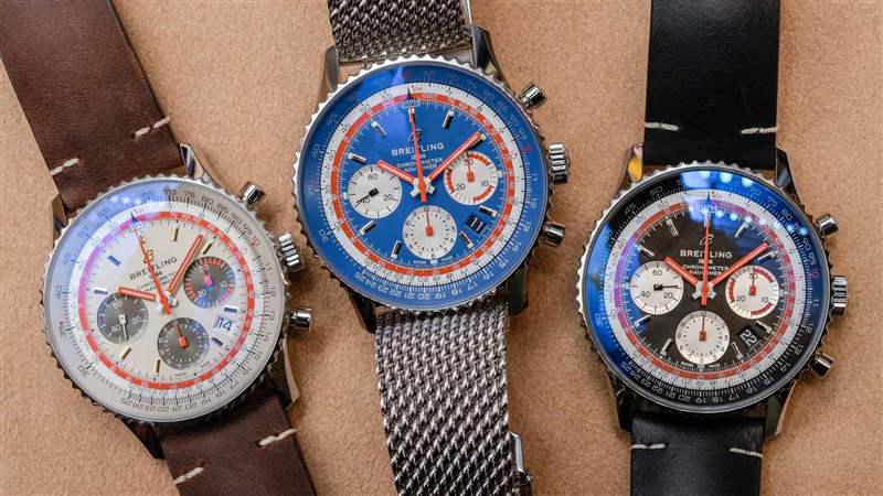 動(dòng)手實(shí)踐：百年靈航空計(jì)時(shí) B01 計(jì)時(shí)碼表 43 TWA、PAN-AM 和瑞士航空“膠囊系列”手表