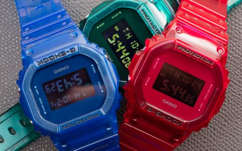 卡西歐 G-Shock DW5600SB “果凍”手表動手