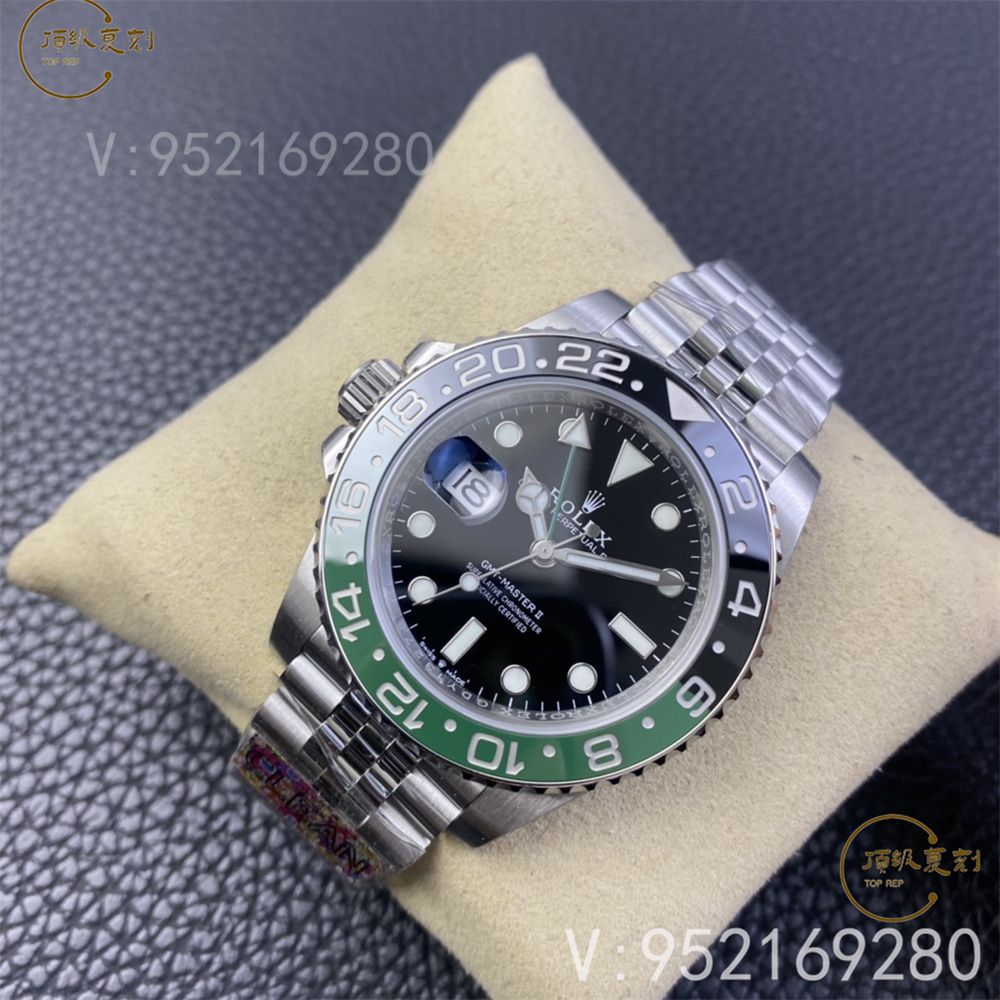 C廠clean廠勞力士格林尼治雪碧圈M126720VTNR左撇子復(fù)刻表做工評測