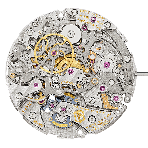 百達翡麗單按鈕高拍計時機芯