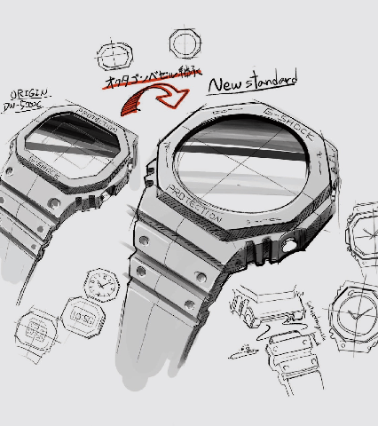 形狀的背后G-SHOCK如何打造現(xiàn)代設(shè)計(jì)標(biāo)志