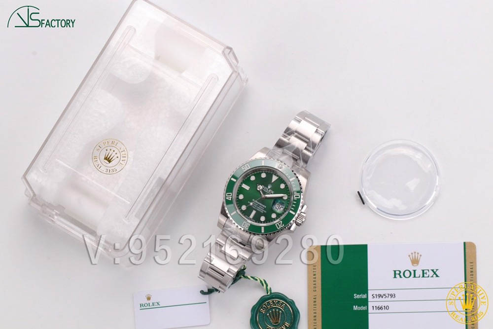 VS廠40老款勞力士綠水鬼116610lv對比評測