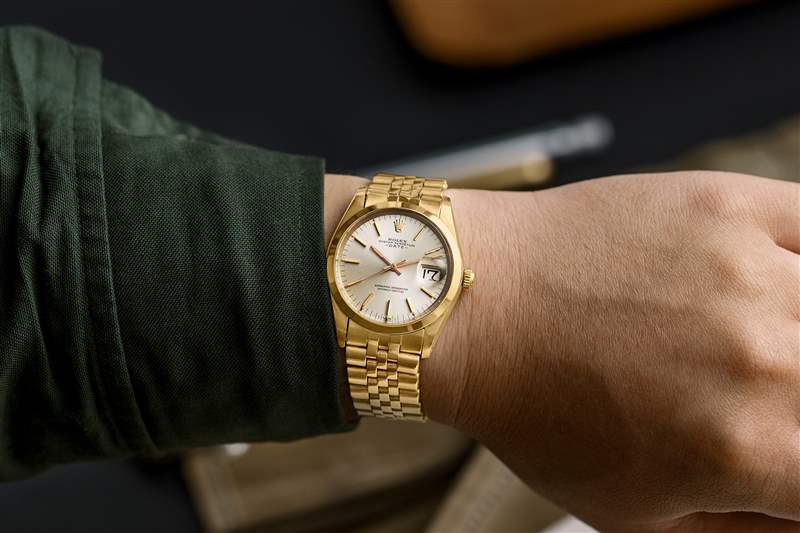 1966年勞力士蠔式恒動(dòng)日期參考。1500英寸14k