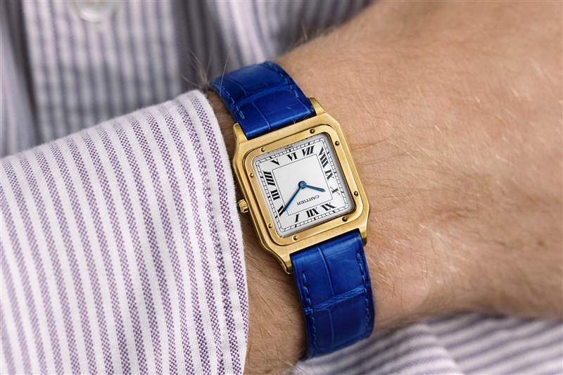 復(fù)古手表1978年勞力士潛航者型全套、1980年代卡地亞Santos-Dumont超薄腕表和1970年代豪雅Autavia