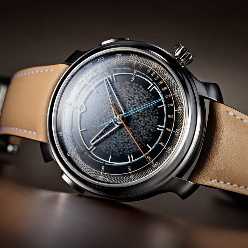 Ming 20.01系列2，鑲嵌水晶特寫