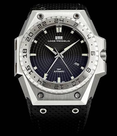 3個(gè)計(jì)時(shí)器-精鋼-棕色表盤(pán)