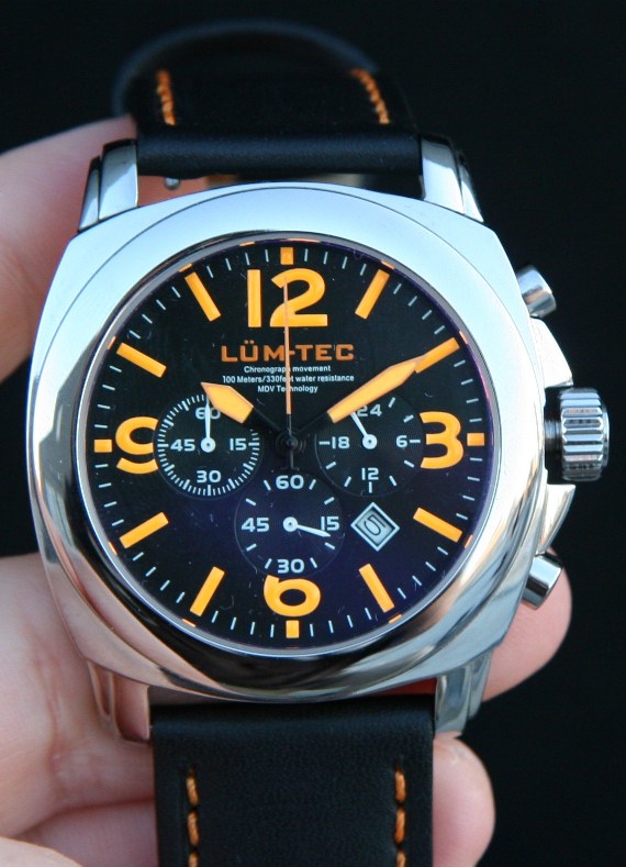 LUM-TEC M3 Watch 真正的橙色光芒:LUM-TEC M3手表