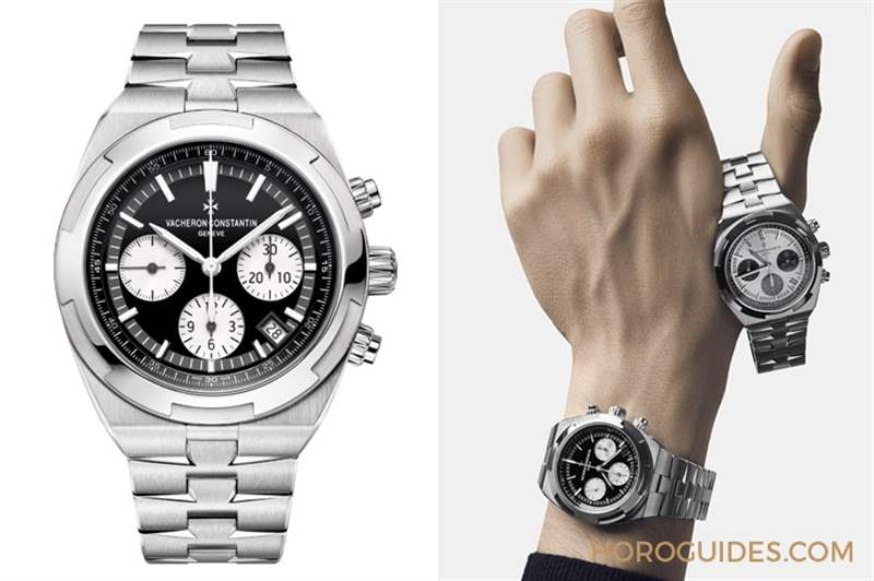 VACHERON CONSTANTIN - 黑白配，江詩丹頓Overseas計(jì)時(shí)熊貓面登場(chǎng)