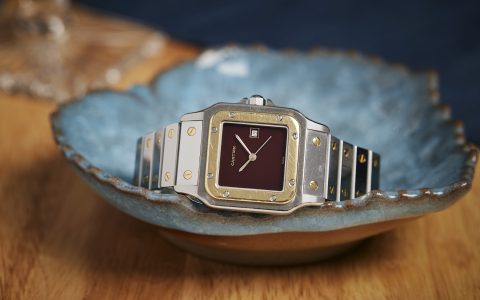 1980年代卡地亞Santos Galbée Ref.?2961通過豐富的福登