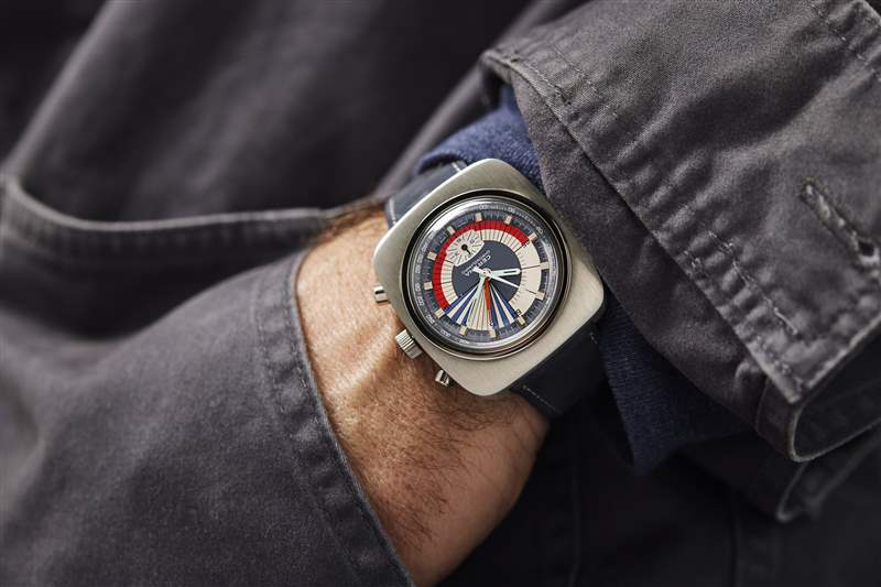 手腕上的復古雪鐵納